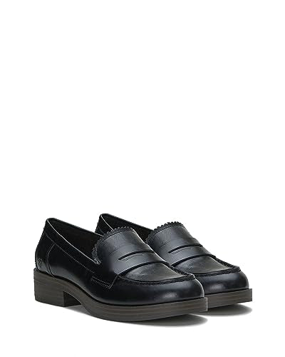 Lucky Brand Women's Floriss Loafer Flat, Natural/Black Leopard, 10