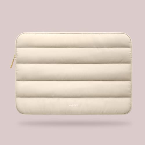 Vandel - The Original Puffy Laptop Sleeve 13-14 Inch Laptop Sleeve. Navy Laptop Sleeve for Women. Carrying Case Laptop Cover for MacBook Pro 14 Inch Sleeve, MacBook Air Sleeve 13 Inch, iPad Pro 12.9