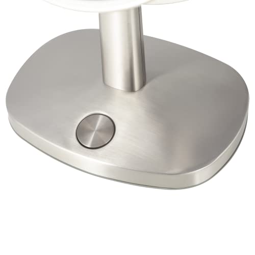 Zadro Newport 10" by 18" Oval LED Lighted Makeup Mirror with Magnification 5X/1X Touch Control Makeup Mirror with Lights