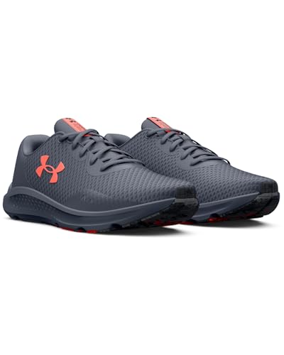 Under Armour Men's Charged Pursuit 3 Running Shoe, Mod Gray (104)/Black, 11