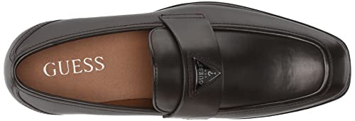 Guess Men's Hemmer Loafer, Dark Brown 200, 12