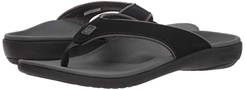 Spenco Women's Flip-Flop, Carbon/Pewter, 13 Wide