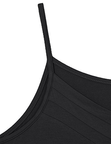 Viracy Cute Tank Tops for Women, Dressy Tops for Women Summer Clothes Comfy Relaxed Fit Camisoles Night Out Wear Strappy Cami Shirts Flowy Flattering Tunic Dress Juniors Work Office Apparel Red Large