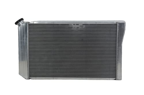 ZING KING CC829 All Aluminum Radiator 3-Row Race Radiator For 1982-2002 Chevy S-10 Blazer V8 Conversion 1984 1985 1986 1987 1988 1989 1990 Chevrolet Corvette
