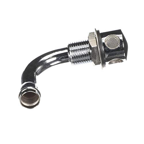 Seachoice Thru Hall Fuel Tank Vent, Chrome-Plated Brass, 5/8 in., 90 Degree