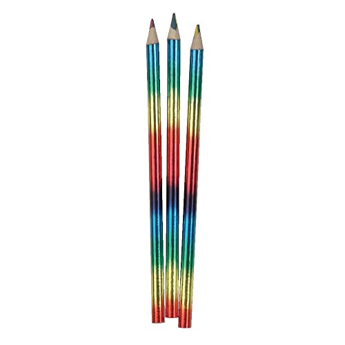 Raymond Geddes Rainbow Pencils for Kids (Pack of 50)