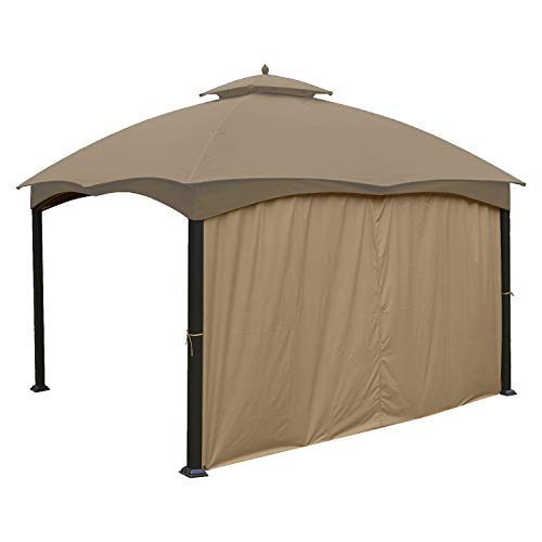 ABCCANOPY Gazebo Replacement Curtain 10'x12' - Universal Privacy Side Wall for Outdoor Gazebo, 1 Panel Only (Beige)