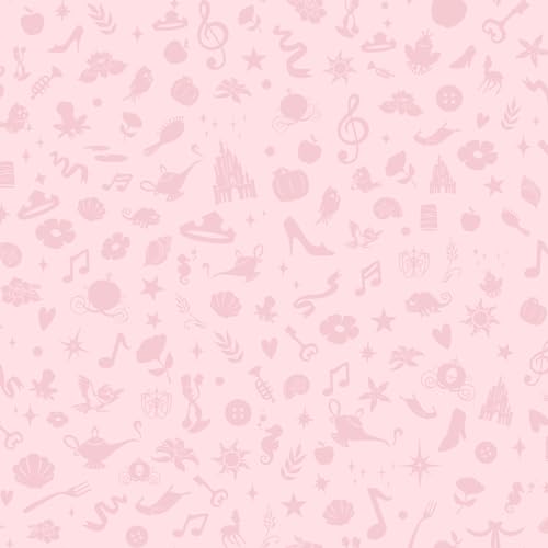 Disney Princess Pink Peel & Stick Wallpaper by RoomMates, RMK11170RL