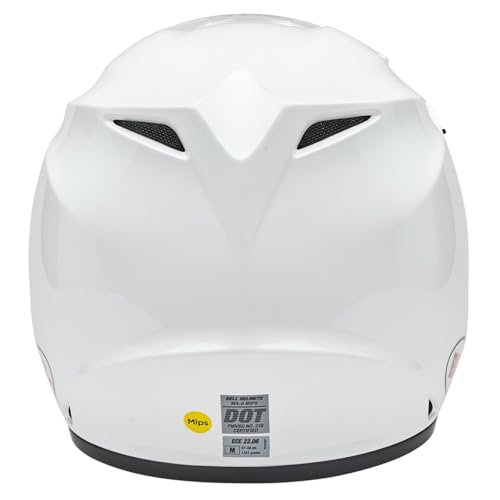 BELL MX-9 MIPS Dirt Helmet (Gloss Jackal Hi-Viz Green/Purple - Medium)