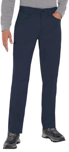 Orvis Mens Classic Collection Lightweight 5 Pocket Trek Pant (US, Waist Inseam, 34, 34, Regular, Regular, Navy Blue)