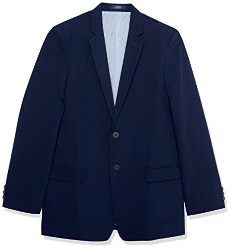 IZOD Boys' Bi-Stretch Blazer Suit Jacket, Bank Blue, 10