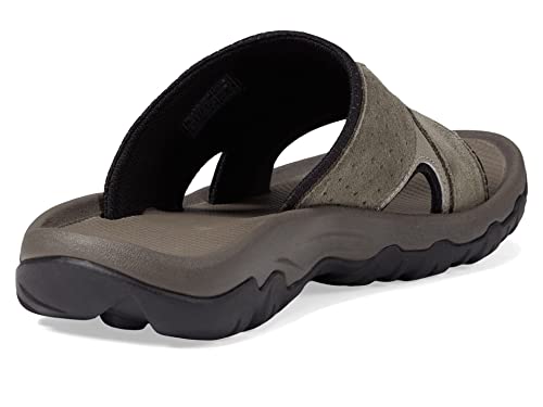 Teva Men's Katavi 2 Slide Sandal, Dark Taupe, 14