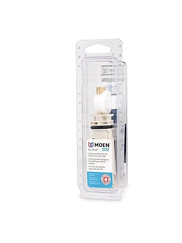 Moen 1222 Collection One Handle Posi-Temp Faucet Cartridge Replacement Tub Shower Only Configurations, 1 Pack, Brass