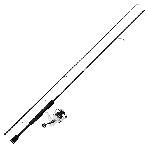 KastKing Crixus Fishing Rod and Reel Combo, Spinning, 6ft, Medium Light, 2pcs, 2000 Reel