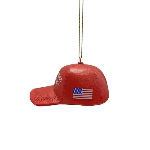 Kurt S. Adler Kurt Adler 3.625-Inch Make America Hat Ornament