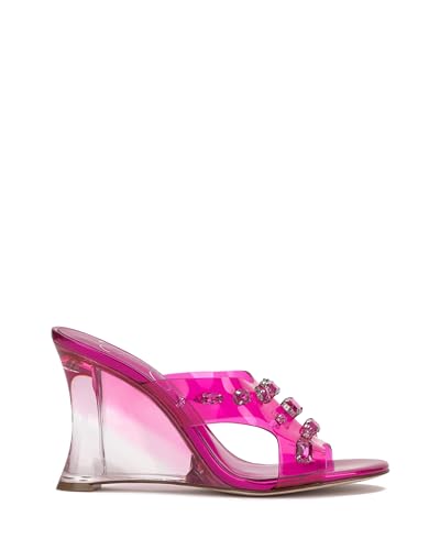 Jessica Simpson Women's GANISA Wedge Sandal, Orchid, 10
