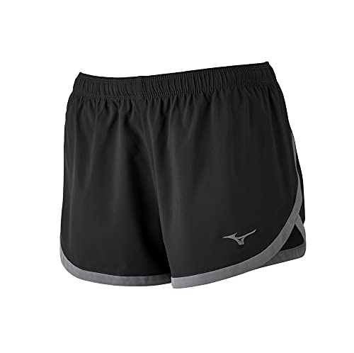 Mizuno Women's Impact Short, Black-Shade, XX-Small