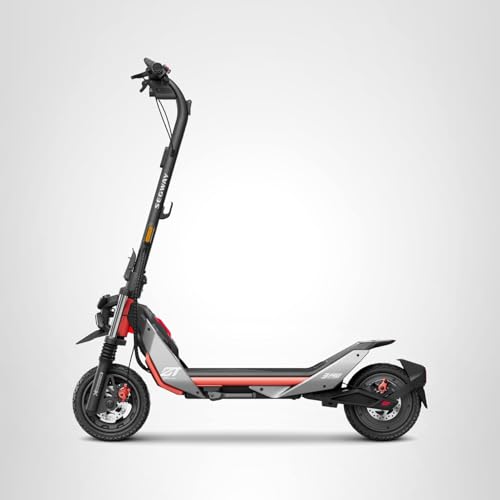 Segway ZT3 Pro Electric Scooter, Up to 24.9 MPH, 43.5-Mile Range, Dual Suspension, Flash Charge, 1600W Peak Motor, Off-Road Scooter for Adults UL Certified (UL2272/2271)