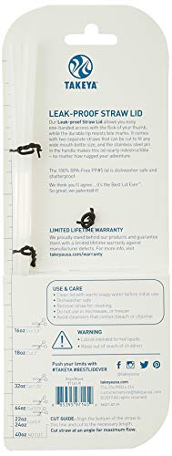 Takeya Originals Bottle Replacement Lid, Spout, White