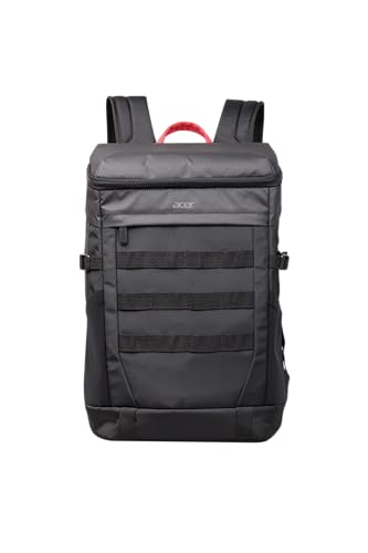 Acer Nitro Sporty Box Gaming Backpack | Up to 15.6" Notebook | Tear & Wear-Resistant Polyester | Water Resistant Coating | College Daypack Business Backpack | Men Women