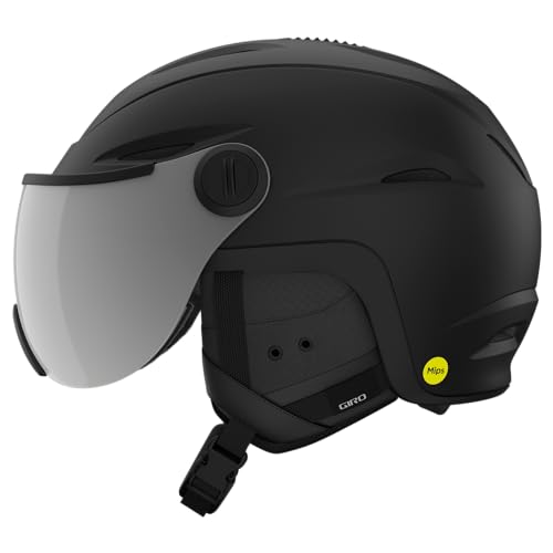 Giro Vue MIPS Ski Helmet - Snowboard Helmet for Men, Women & Youth - Matte Black - S (52-55.5 cm)