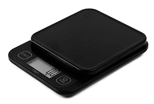 Ozeri Garden and Kitchen Scale II, with 0.1 g (0.005 oz) 420 Variable Graduation Technology, Burnt Ochre