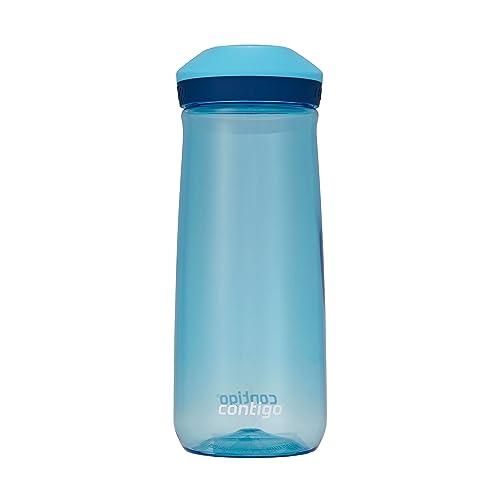 Contigo Kids’ Micah Water Bottle with Leak-Proof Lid, 20oz, Blue Raspberry/Blueberry