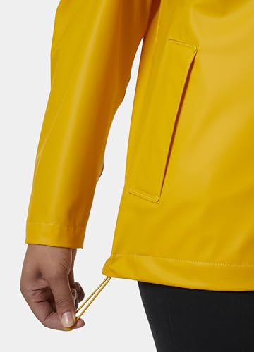 Helly Hansen Women's Moss Hooded Waterproof Windproof Raincoat, 597 Navy, X-Small