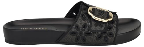 Nine West Women's GIULIA Sandal, Light Natural 110, 10