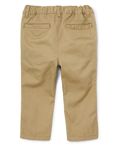 The Children's Place baby boys And Toddler Stretch Skinny Chino Pants Jeans, Flax Single, 3T US
