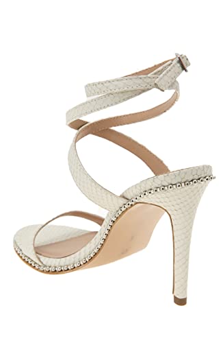 BCBGeneration Women's Glam Heeled Sandal, Pearl Breach, 5