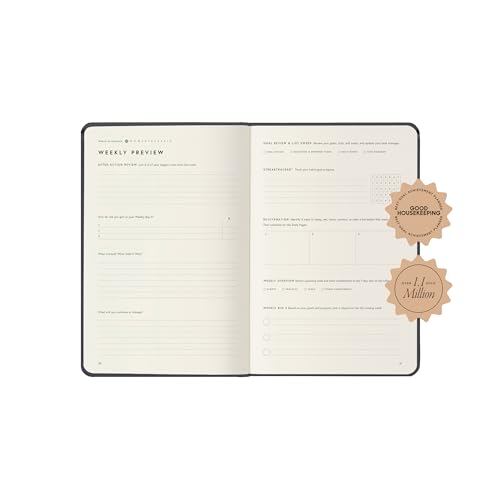 Full Focus Gray Linen Planner by Michael Hyatt - The #1 Daily Planner to Increase Focus, Eliminate Overwhelm, and Achieve Your Biggest Goals - Hardcover