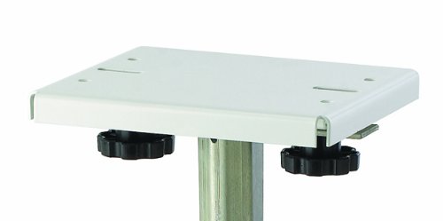 HTC Adjustable Bench Top Grinder Stand, 500-pound Weight Capacity, HGP-10 , White