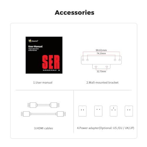 Beelink EQR6 Mini PC, AMD Ryzen 5 6600H(Up to 4.5GHz) 6C/12T, Mini Desktop Computer 16GB DDR5 RAM 500GB NVMe SSD, Mini Gaming PC 4K@60Hz Dual Display/BT5.2/WiFi 6 for Office/Gaming/Home/W11 Pro