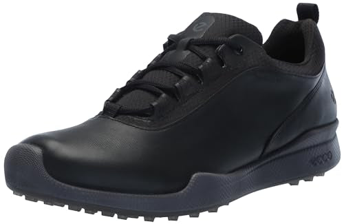 ECCO Men's Biom Hybrid BNY Waterproof Golf Shoe, Black, 5-5.5