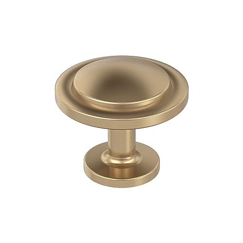 Amerock 10BX37025ORB | Oil Rubbed Bronze Cabinet Knob | 1-3/16 inch (30mm) Diameter | 30 Pack | Loop | Furniture Hardware