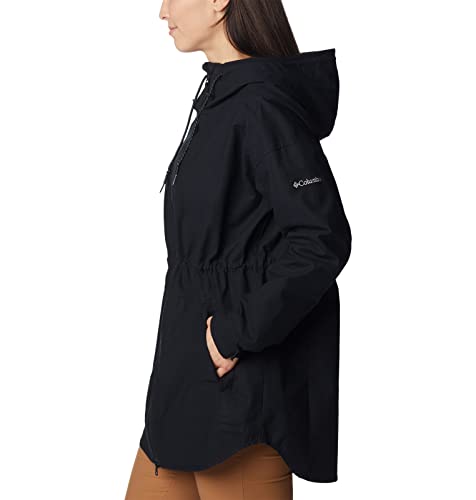 Columbia Women's Sage Lake Long Lined Jacket, Black, Small