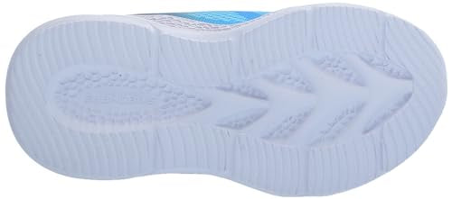 Skechers Boy's Meteor-Lights-KRENDO Sneaker, Red/Black, 5 Toddler