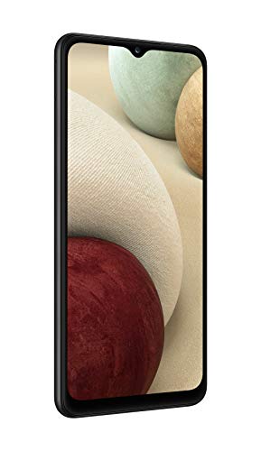 SAMSUNG Galaxy A12 Cell Phone, Factory Unlocked Android Smartphone, 32GB, Multi Camera System, Expandable Storage, Long Battery Life, 6.5” Infinity-V HD+ Display Screen, US Version, 32GB, Black