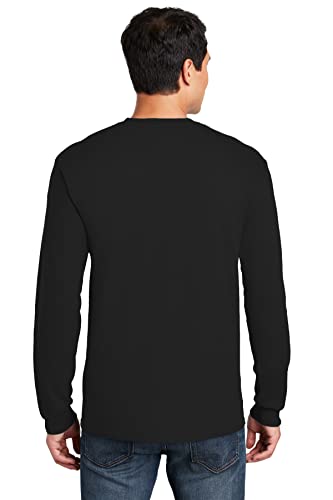 P&B Tuxedo White Funny Long Sleeve Shirt, S, Black
