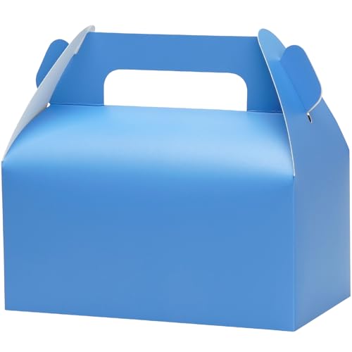 UnicoPak 30 Pack Gable Treat Boxes Party Gift Boxes Goodie Boxes Bags