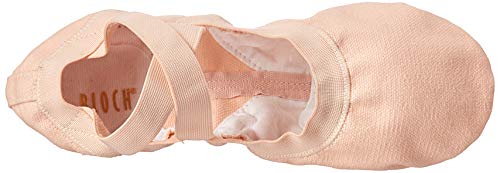 Bloch girls Girl's Pro Elastic dance shoes, Pink, 13 Wide Little Kid US