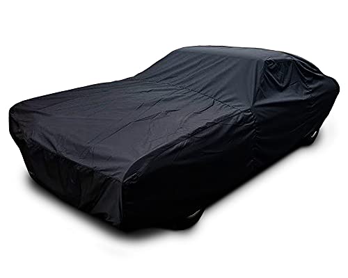 CarsCover Retro Classic Megashield Car Cover Heavy Duty All Weatherproof Waterproof Automobiles Indoor Outdoor Snow Rain Dust UV Protection Full Auto Vehicle Covers (Fit up to 175 inch Length)