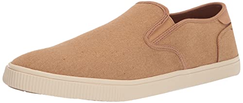 TOMS Men's Baja Sneaker, Moonlight Blue Heritage Canvas, 11.5