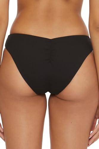 Becca Modern Edge Rib Hipster Bottom Black XS