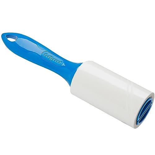 PetLovers EzRoll Reusable Lint Roller - Sticky for Life & Multi-Purpose Pet Hair, Dust, & Lint Remover for Clothing, Upholstery, & Cars - Sustainable, Washable & Efficient