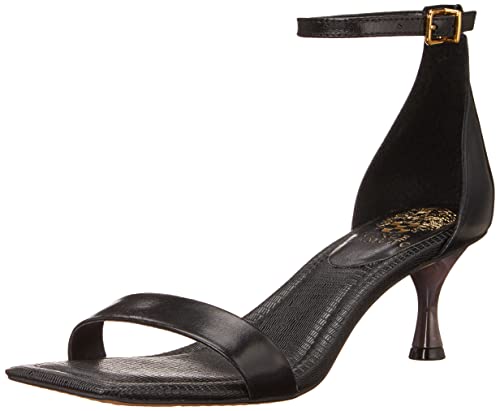 Vince Camuto Women's Footwear Women's VINKELY Heeled Sandal, Black, 10