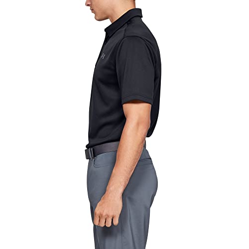 Under Armour Men's UA Tech Polo LG Black