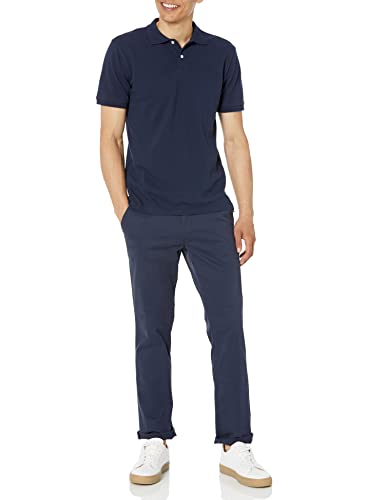 GAP Mens Logo Pique Polo Black 013 XS