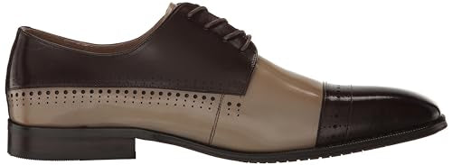 Stacy Adams Men's Cabot Cap Toe Oxford, Navy Multi, 13